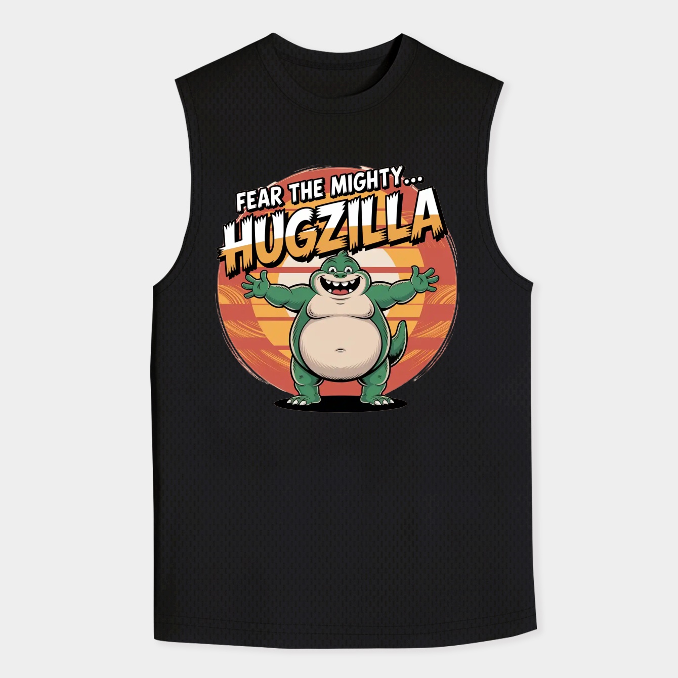 Hugzilla Monster Attack Men's Tank Top