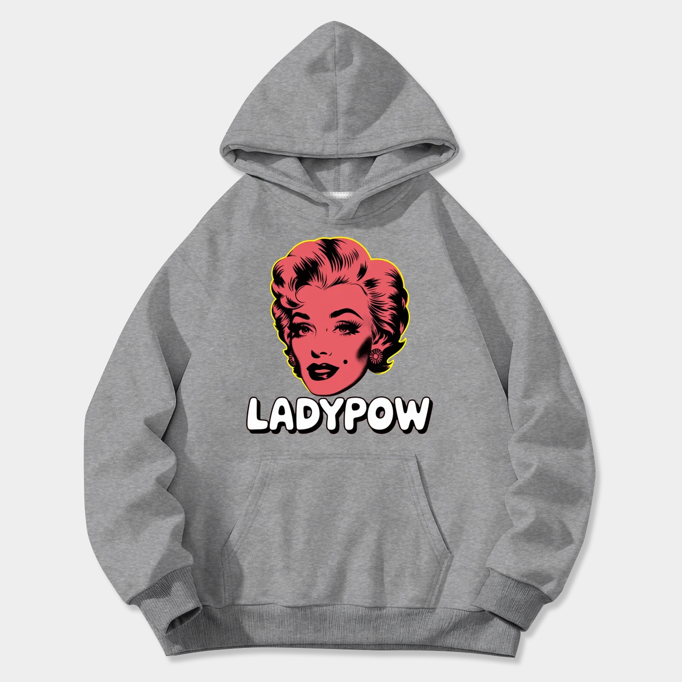 Ladypow Bold Expression Women's Plus Size Hoodie