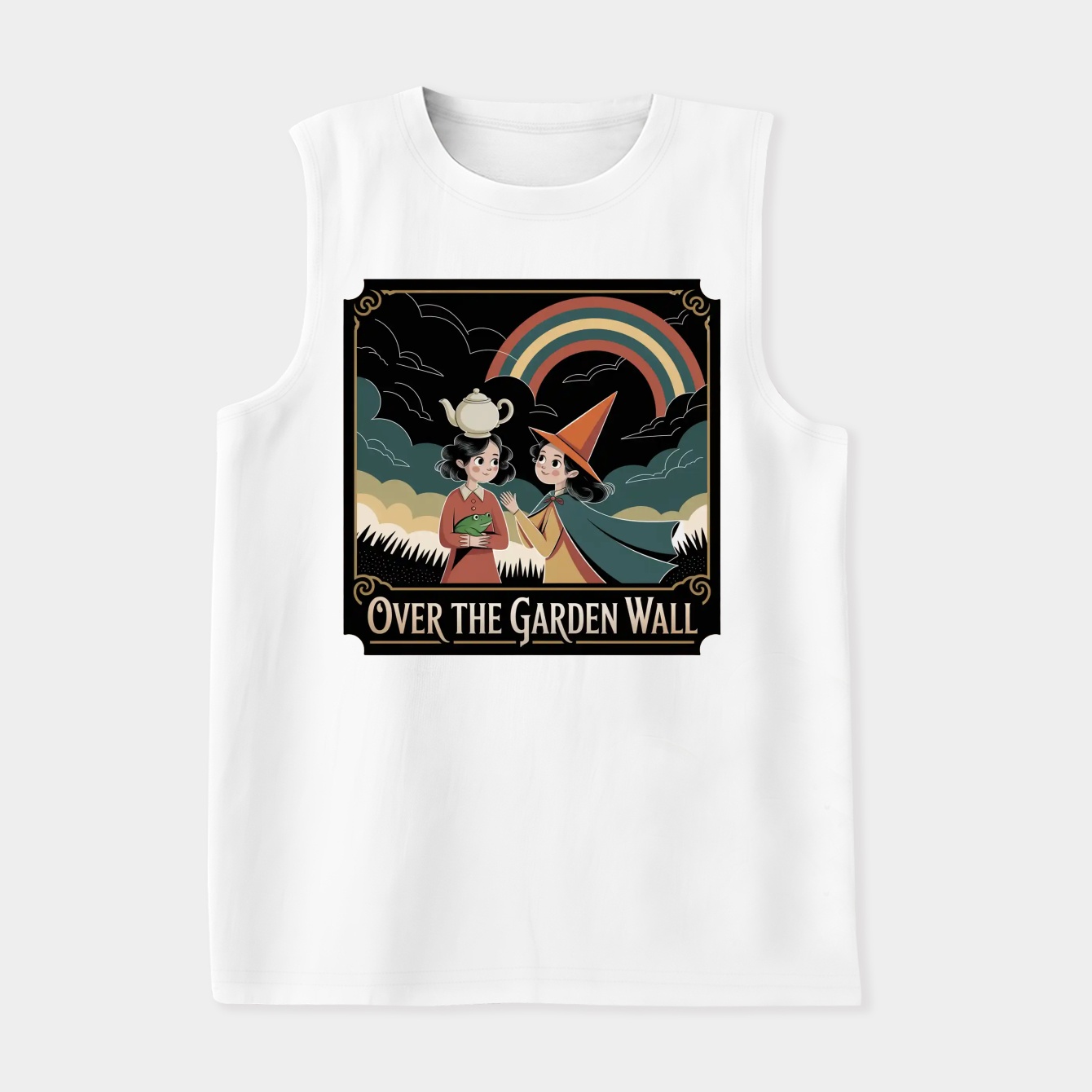 Over The Garden Wall Rainbow Extra Soft Women's Soft Tank Top