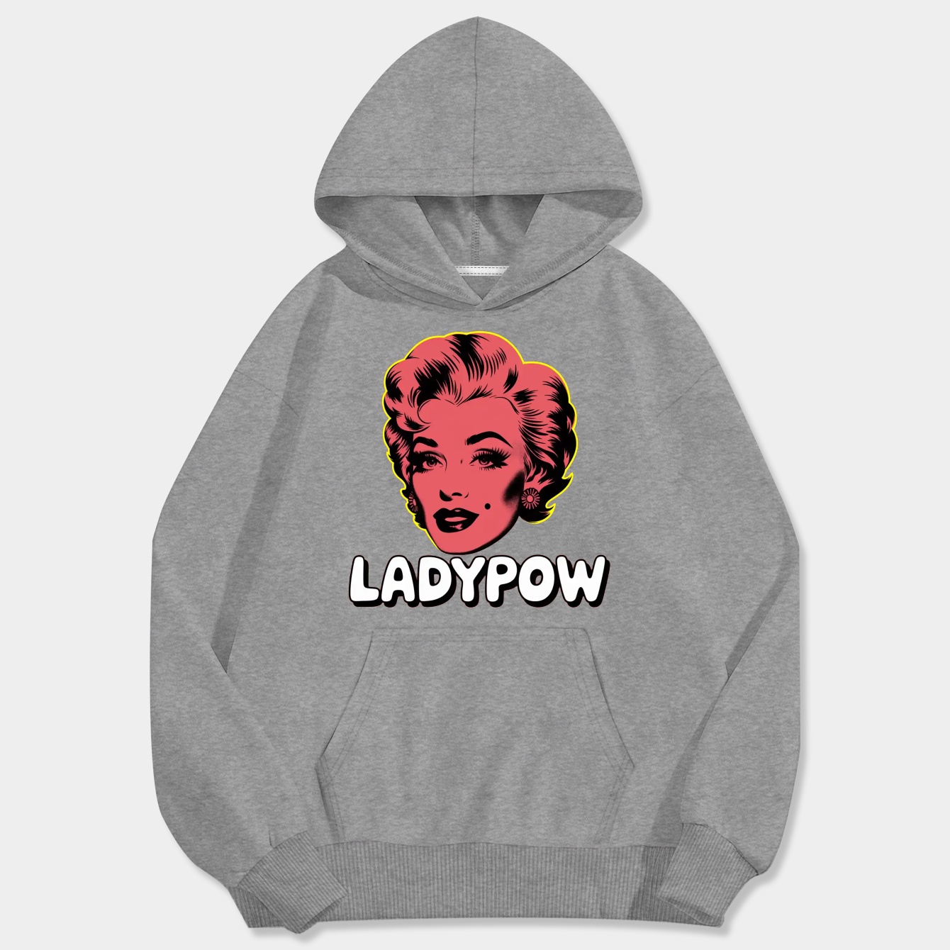 Ladypow Bold Expression Men's Big & Tall Hoodie