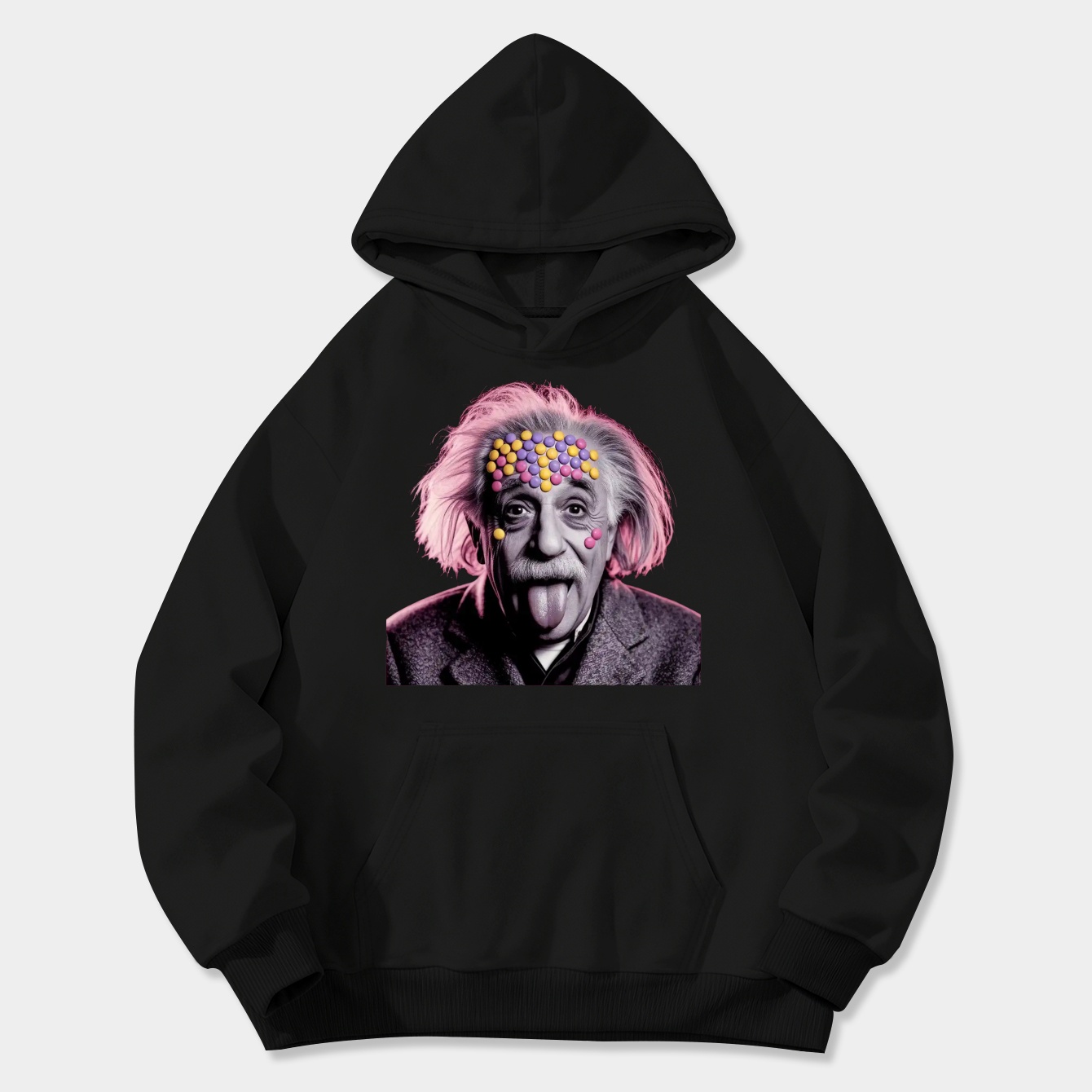 sour albert einstein Women's Plus Size Hoodie