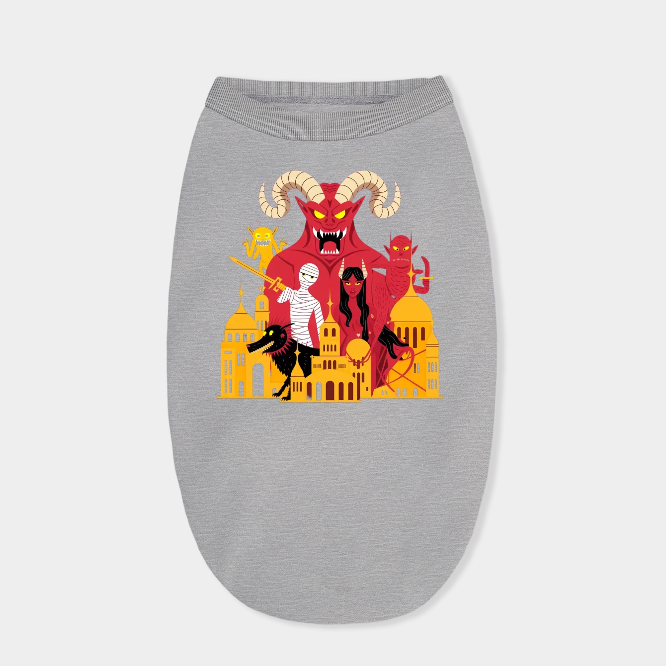 HoMM III Inferno Faction Tribute Dog Shirt