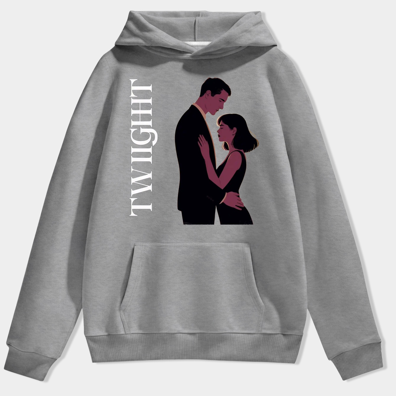 Twilight Love Triangle Men's Hoodie