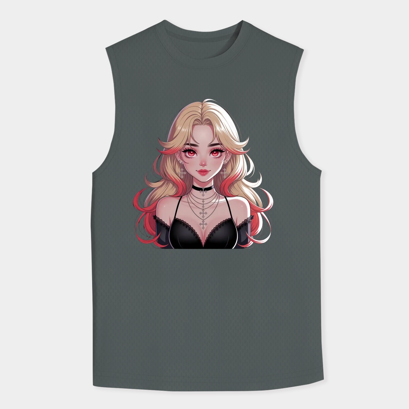 Amane Misa 004 Men's Big & Tall Tank Top