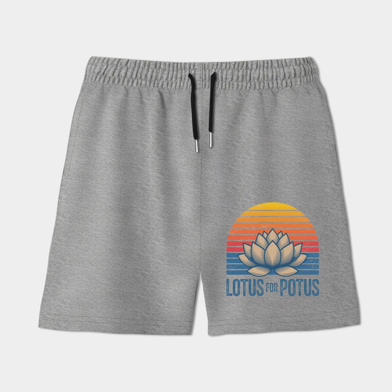 Lotus For Potus Kamala Harris 2024 Vintage Women's Shorts