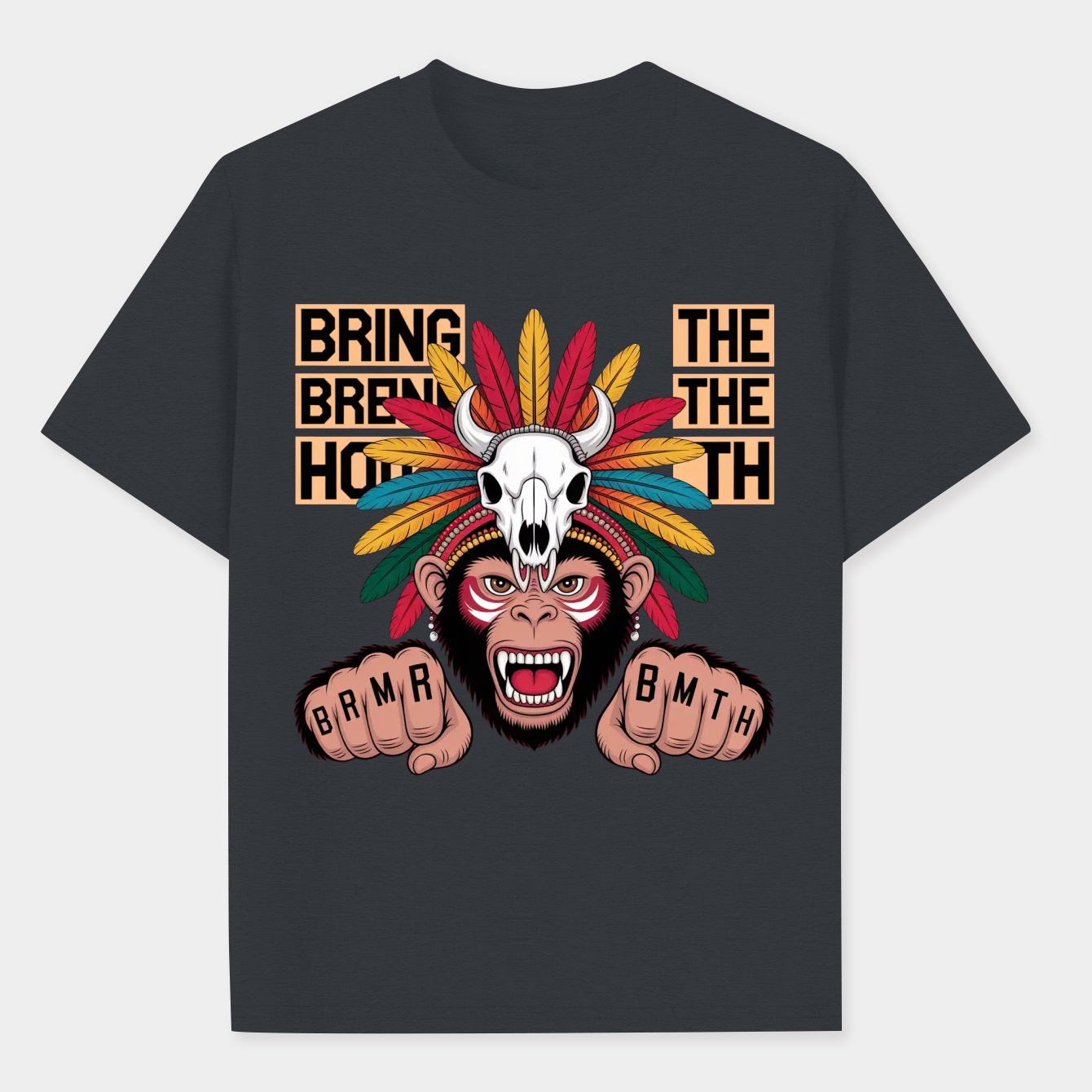Bmth version indian Men's Performance Athletic T-Shirt