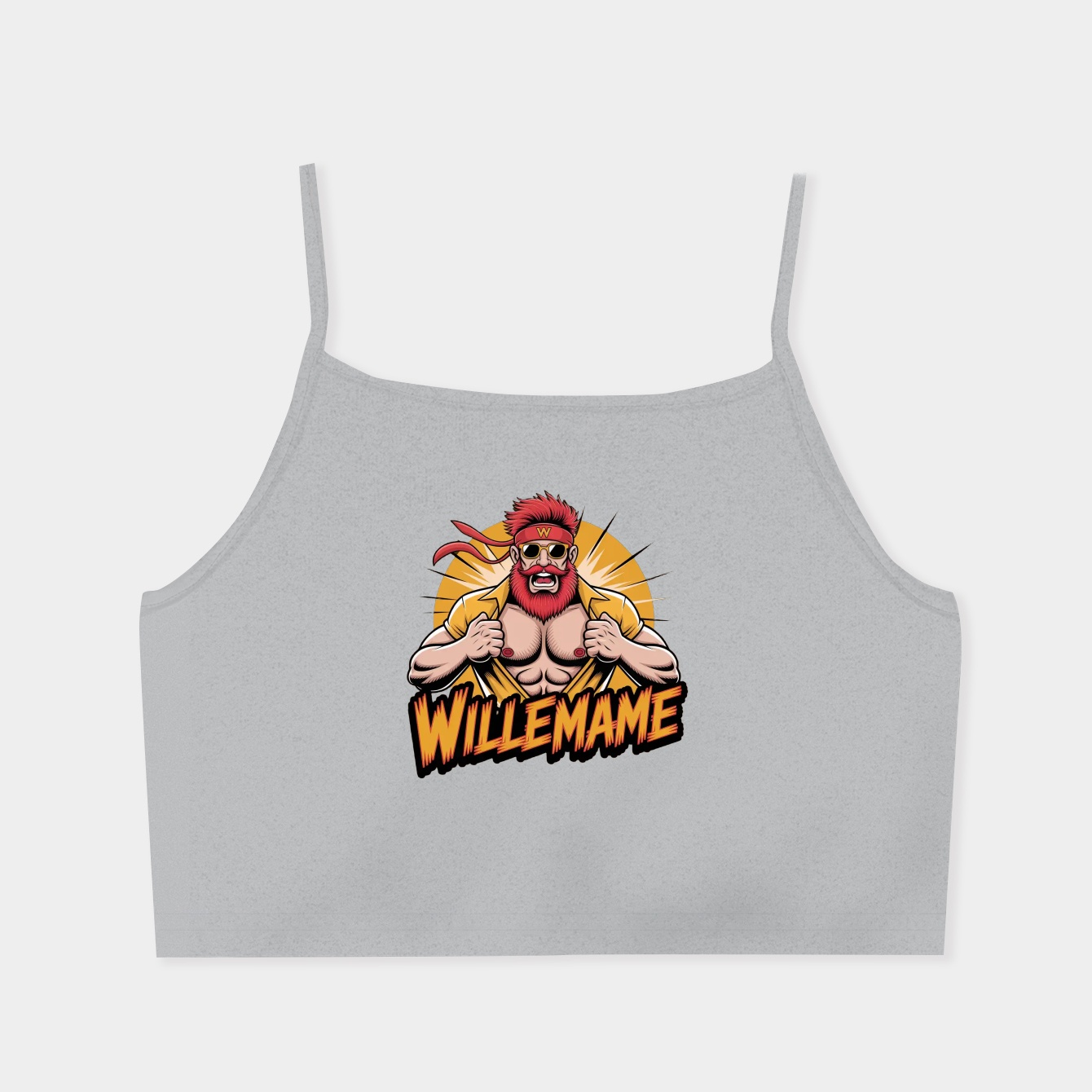 Williemania Women's  Spaghetti Strap Tank Top