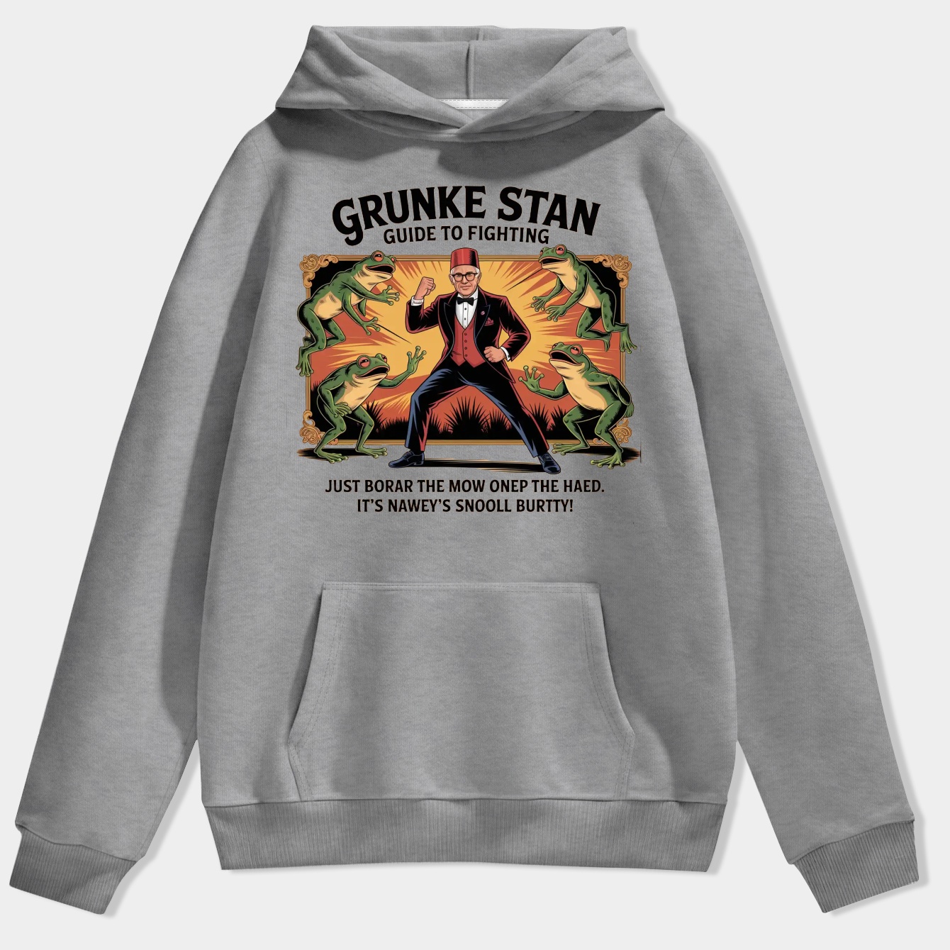 Grunkle Stan Fighting Man Men's Hoodie