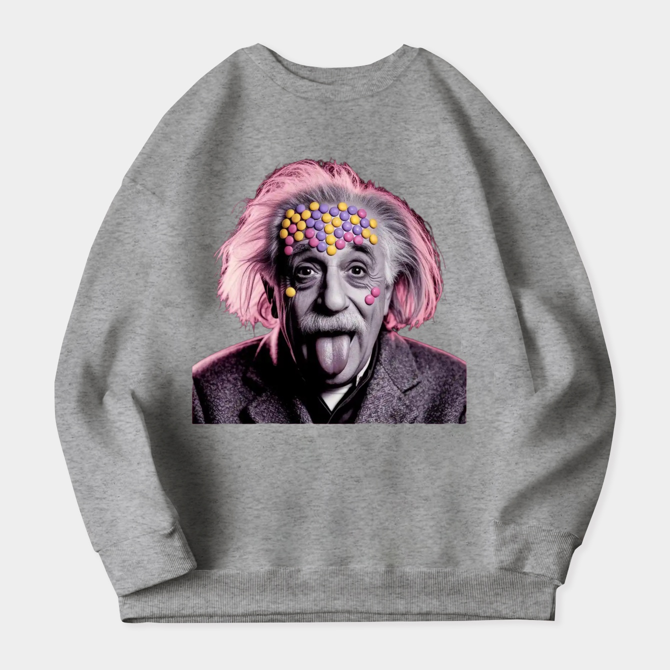 sour albert einstein Women's Plus Size Sweatshirt