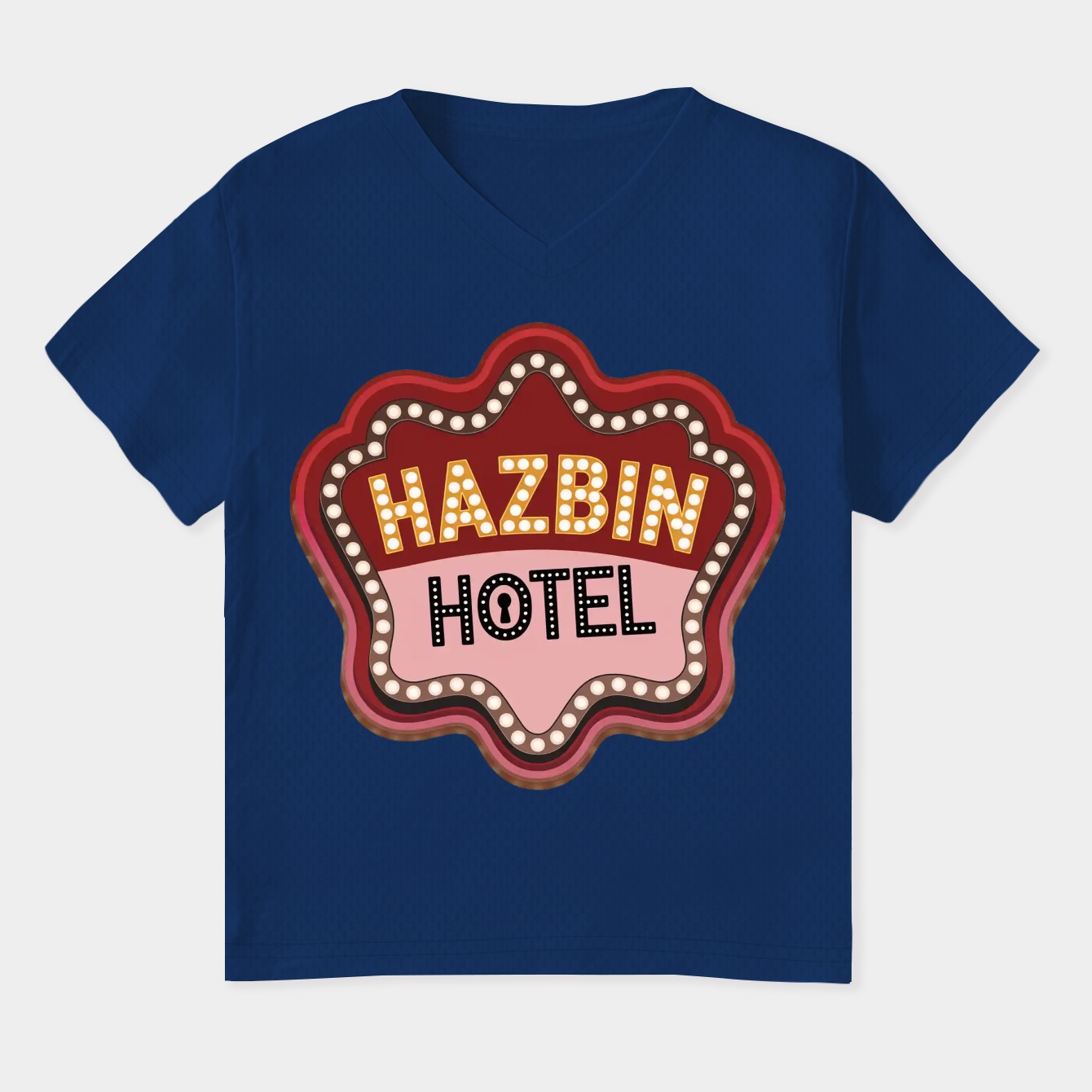 Hazbin Hotel Women's Plus Size V-Neck T-Shirt