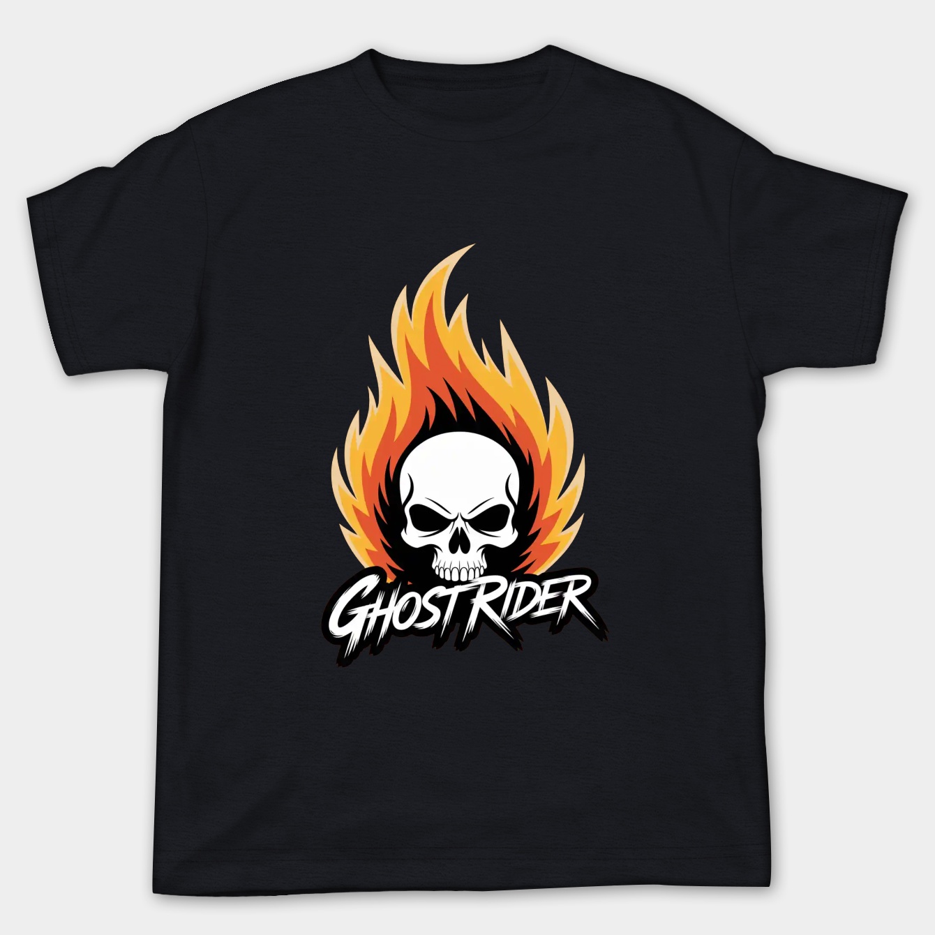 ghost rider blazing skull