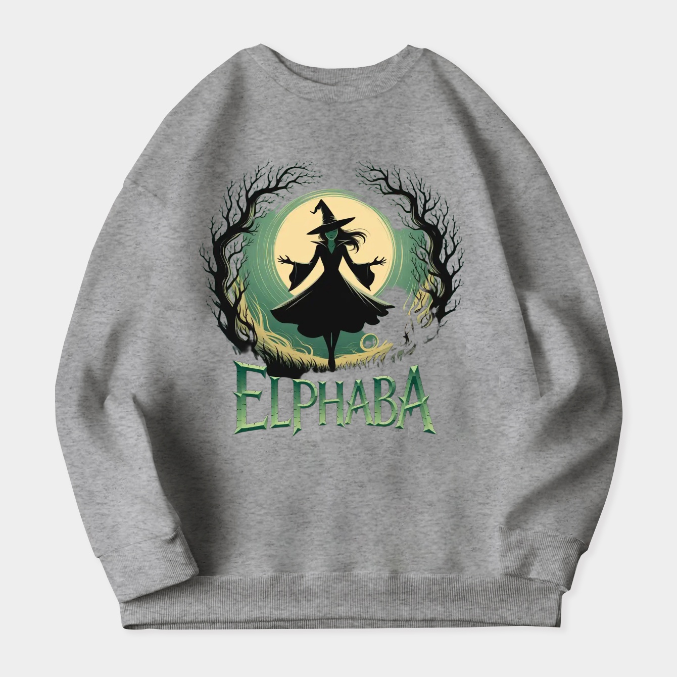 Wicked Elphaba Dark Forest Women's Plus Size Sweatshirt