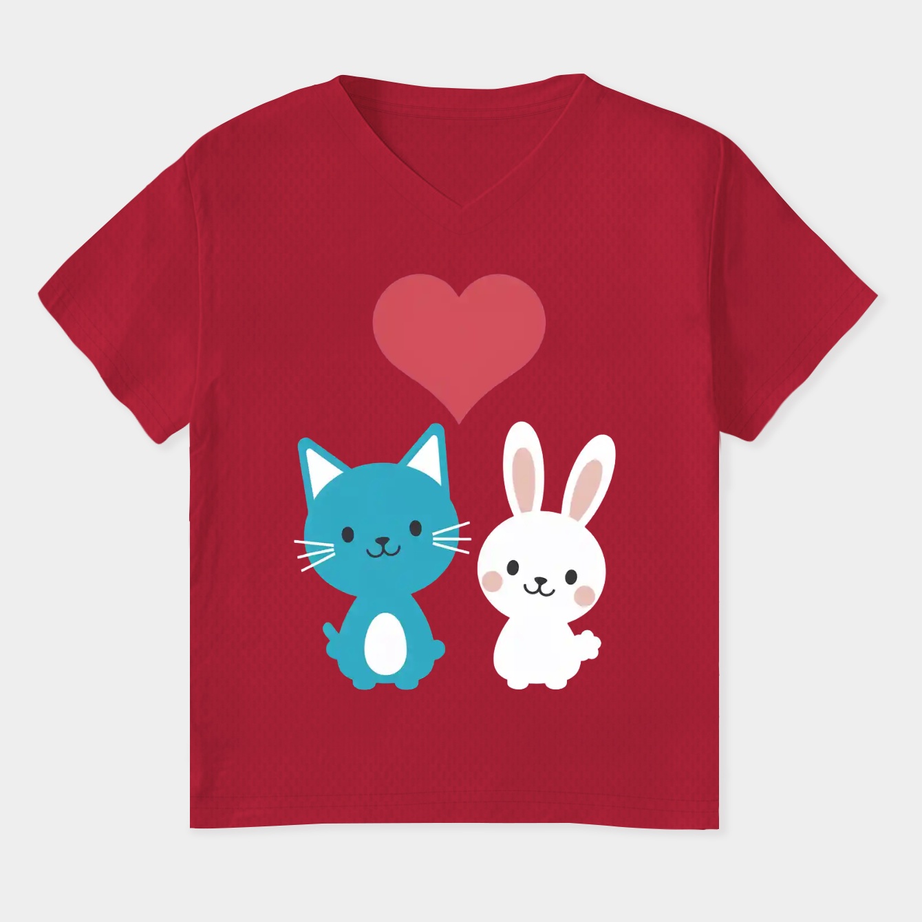 Love cat, Comic Cat, Bugcat Capoo Women's Plus Size V-Neck T-Shirt