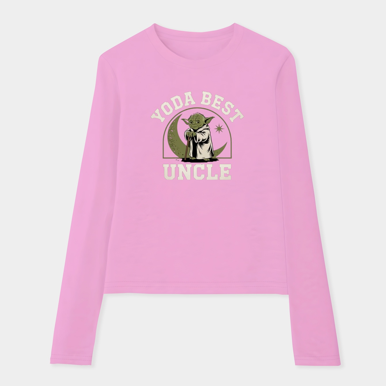 Yoda Best Uncle Women's Soft Long Sleeve T-Shirt