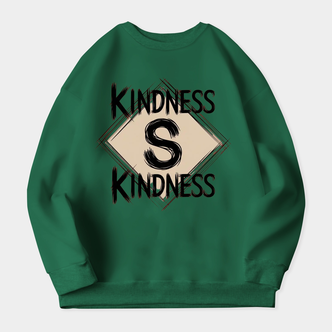 Kindness Is Punk Women's Plus Size Sweatshirt