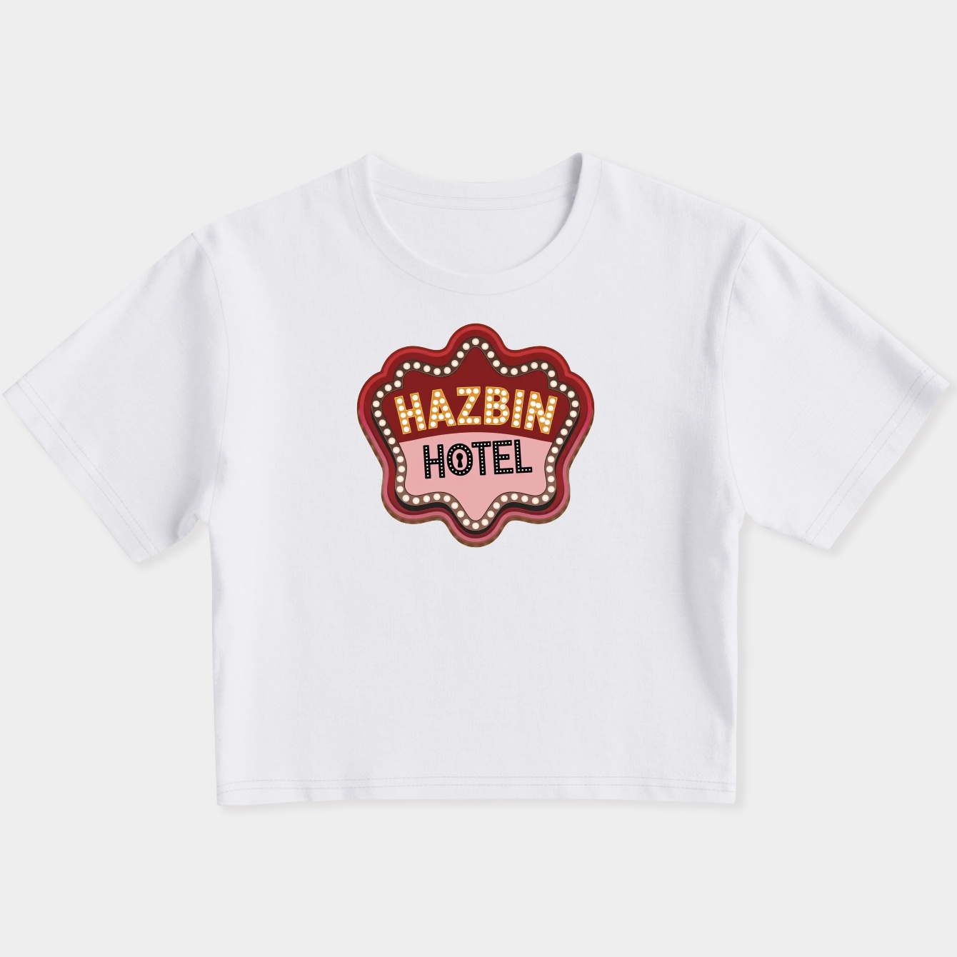 Hazbin Hotel Women's Slim Fit Baby Tee
