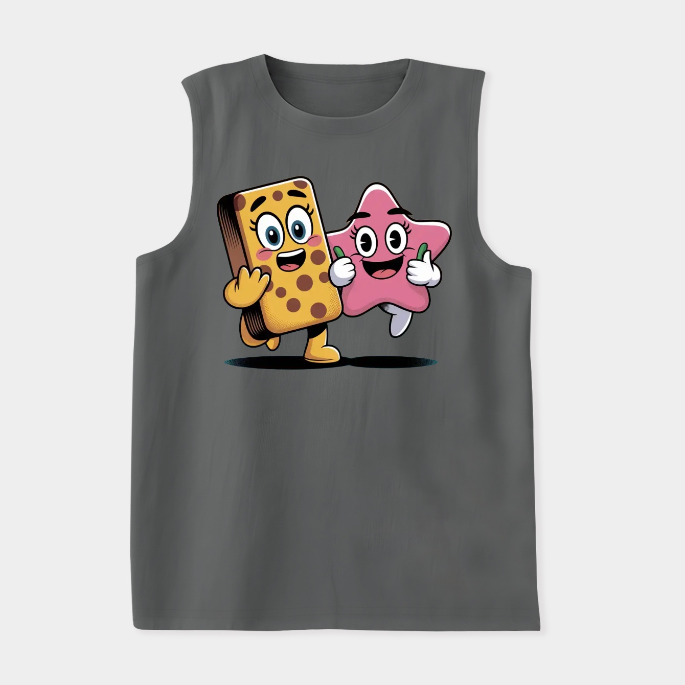 SpongeBob SquarePants Patrick Pants Off Women's Soft Tank Top
