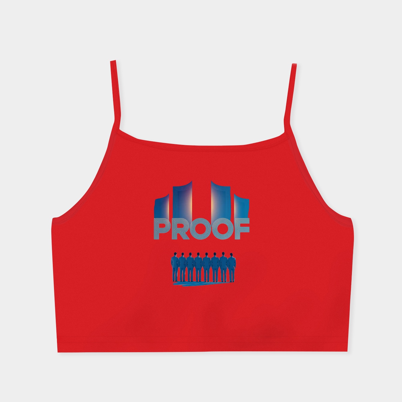 bts proof Women's  Spaghetti Strap Tank Top