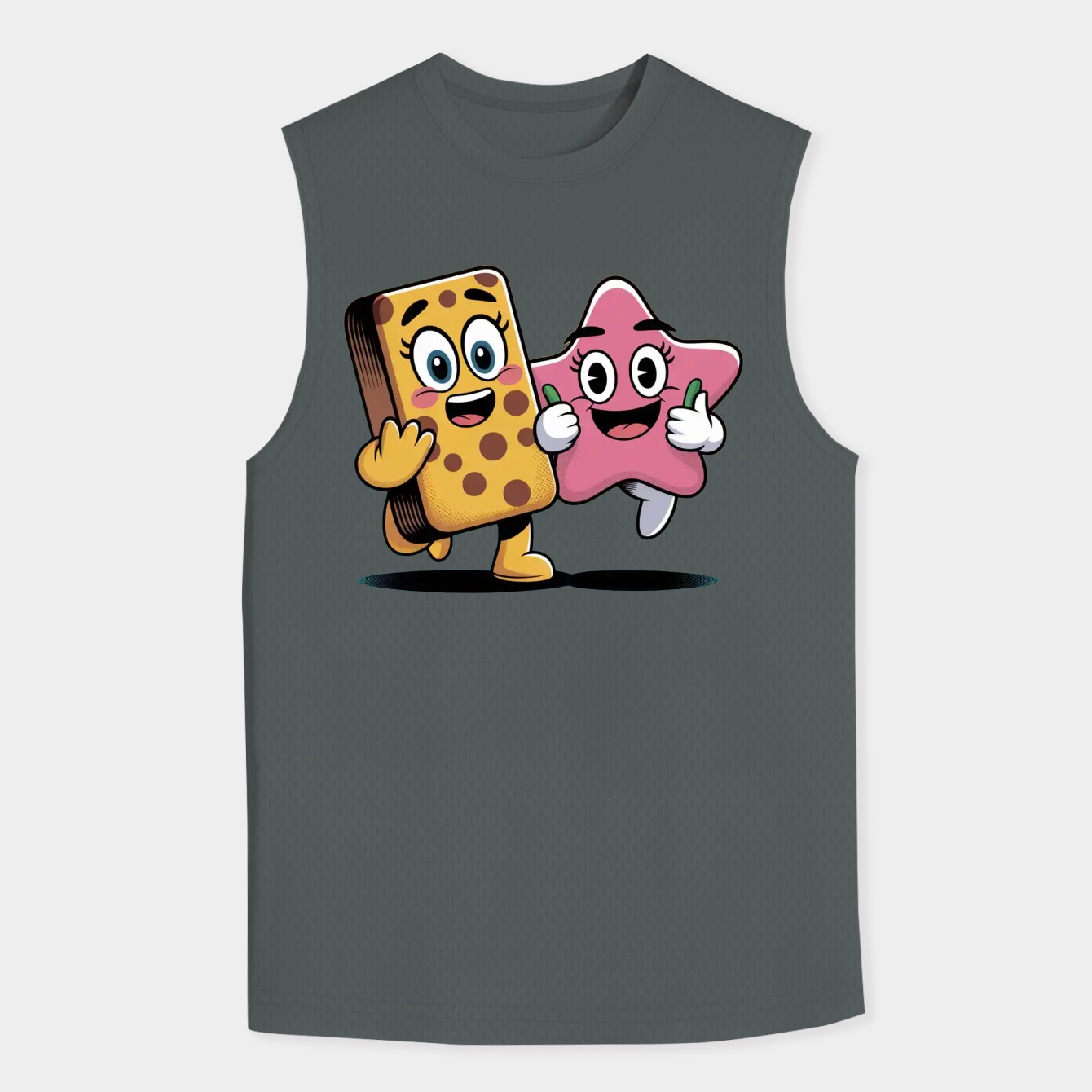 SpongeBob SquarePants Patrick Pants Off Men's Big & Tall Tank Top