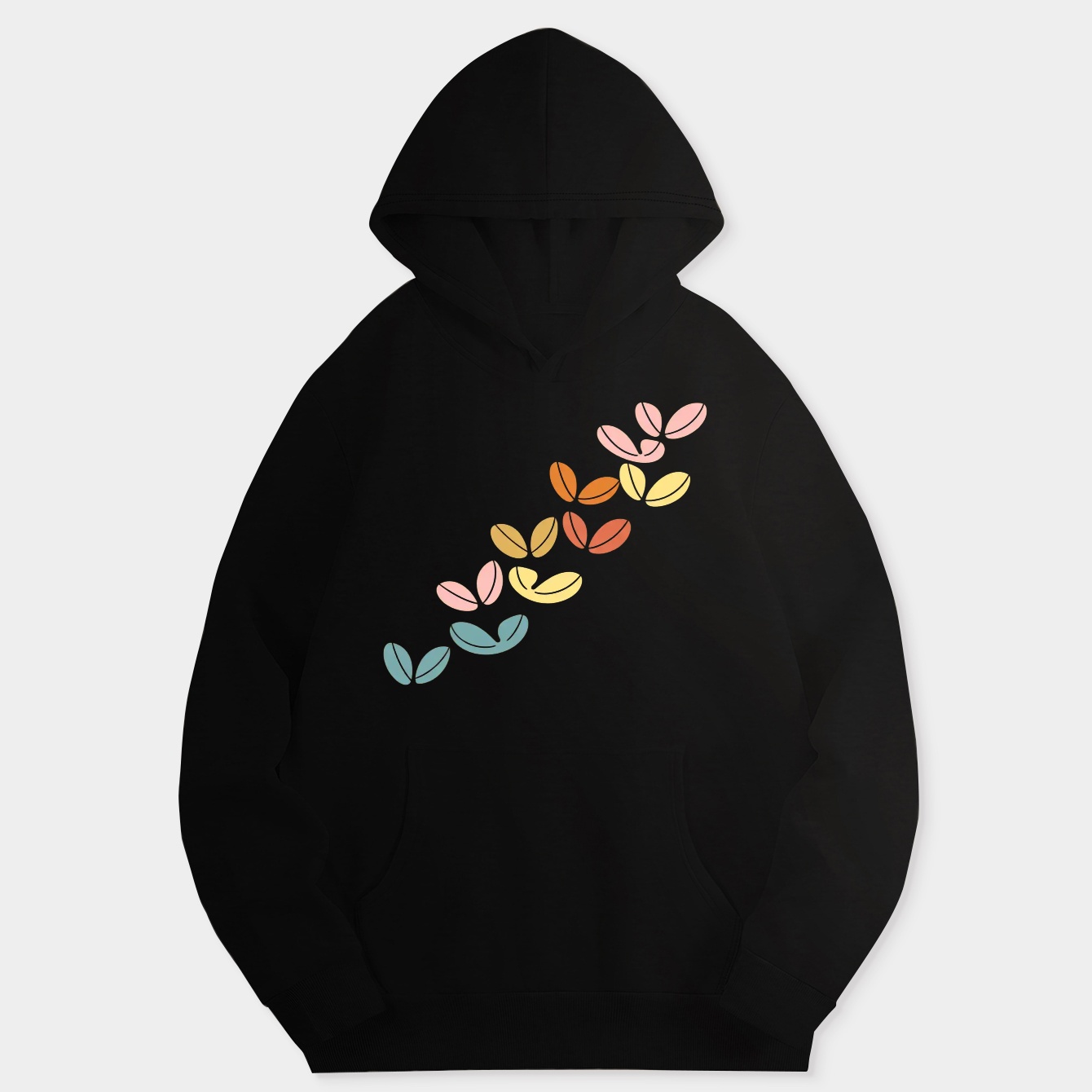 Ocean sunset Heartstopper leaves Women's Hoodie