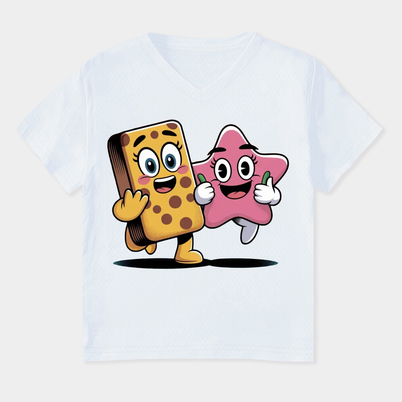 SpongeBob SquarePants Patrick Pants Off Women's Plus Size V-Neck T-Shirt