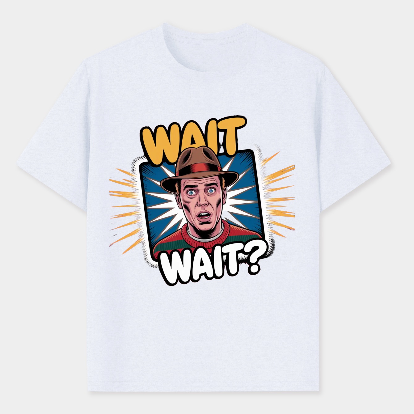 Wait What? Freddy Krueger Men's Performance Athletic T-Shirt