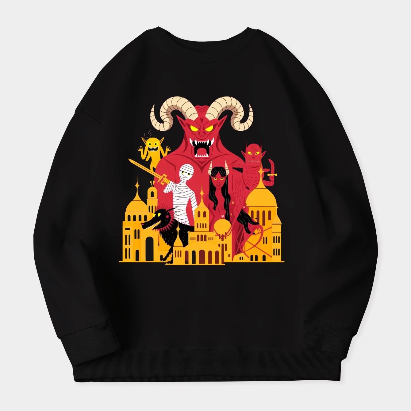 HoMM III Inferno Faction Tribute Women's Plus Size Sweatshirt