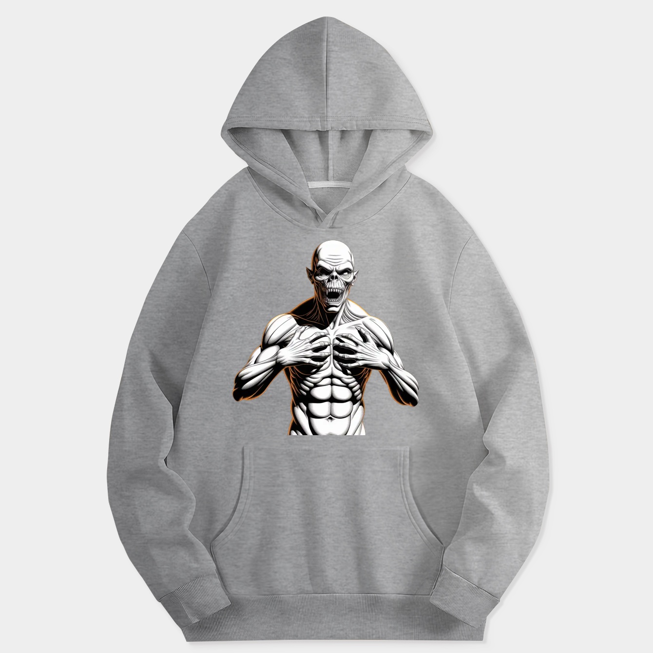 pumpkinhead monster horror design Women's Hoodie