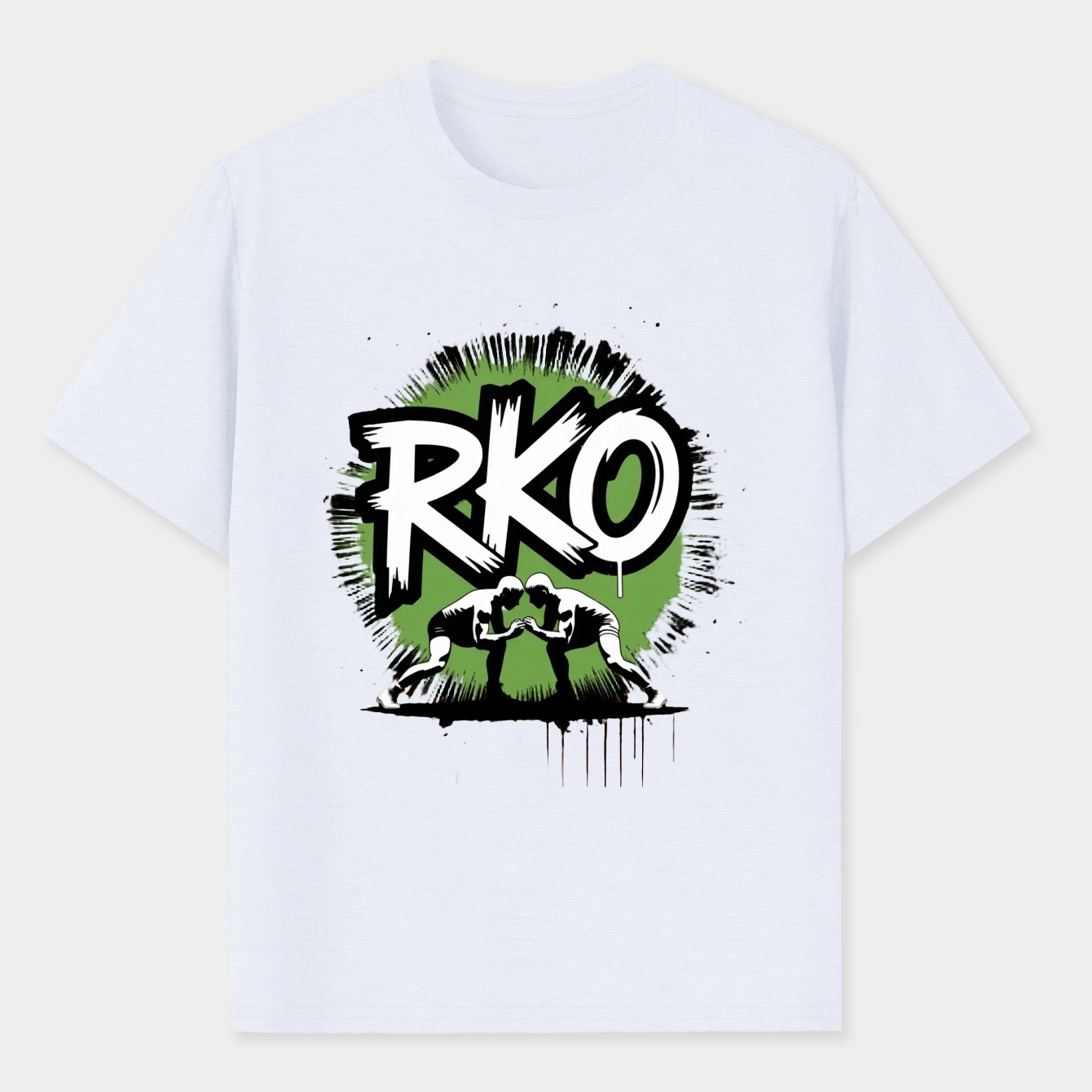 RKO Neon Wrestling Move Men's Performance Athletic T-Shirt