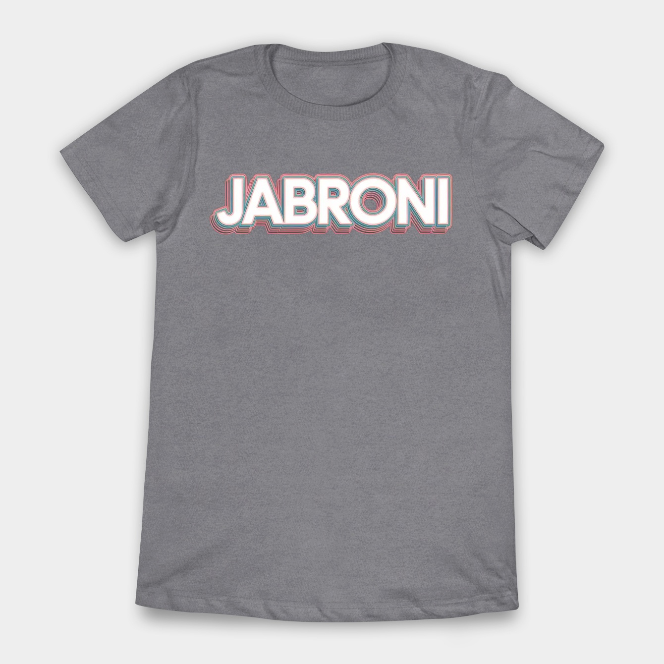 Jabroni Neon Retro Text Women's T-Shirt