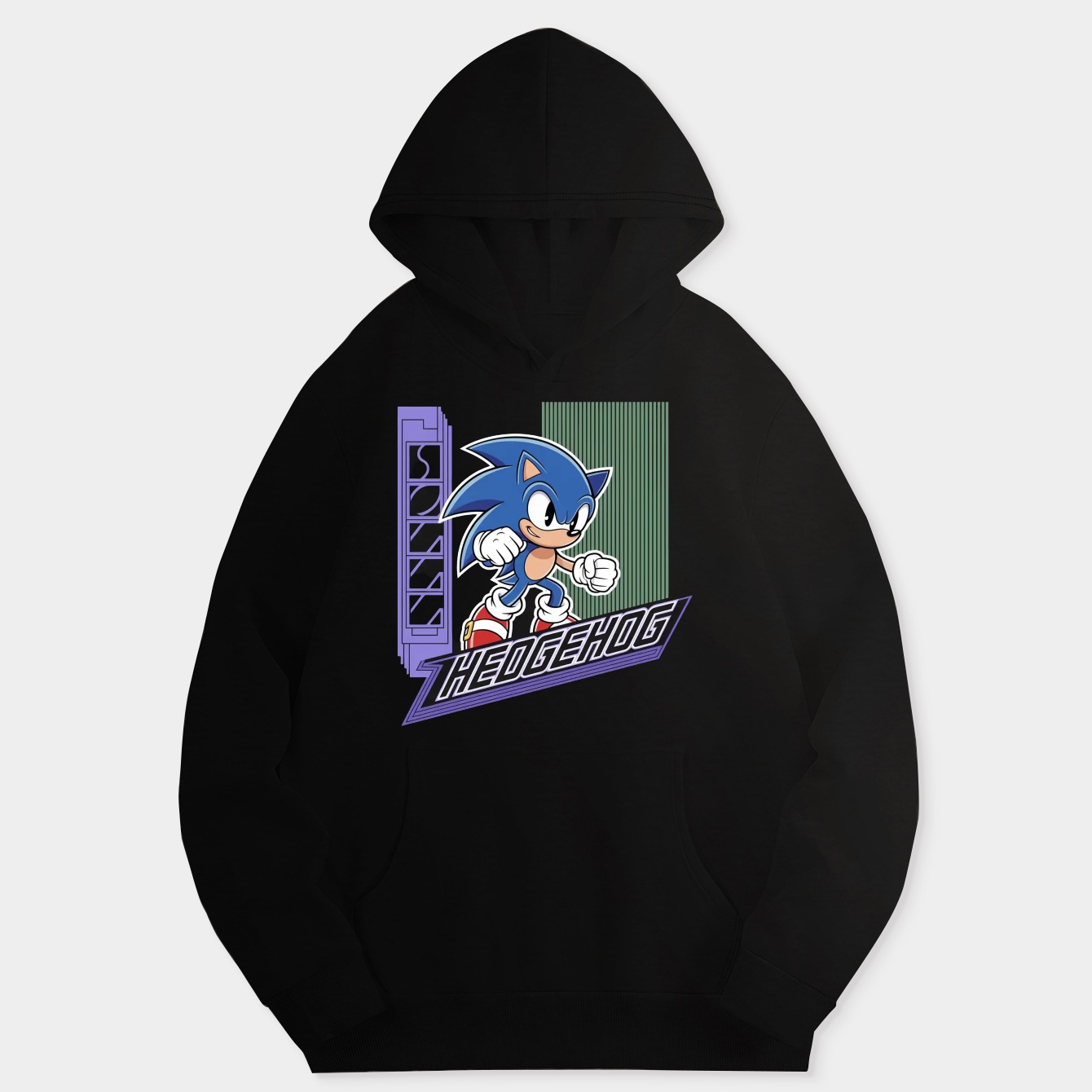 Sonic The Hedgehog Sonic Hyper Graphic Women's Hoodie