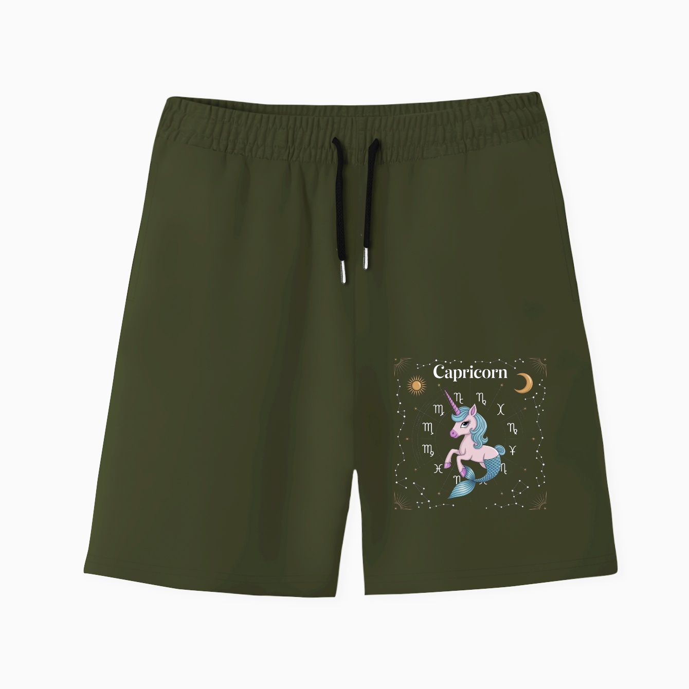 Tokidoki Unicorno Capricorn Men's Quick-Dry Athletic Shorts
