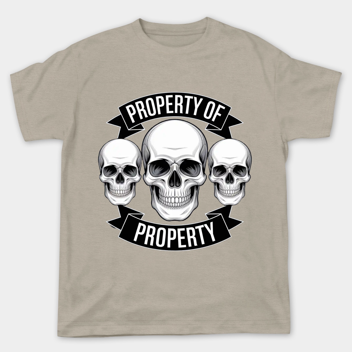 Property of Ghost Patch Women's Plus Size T-shirt