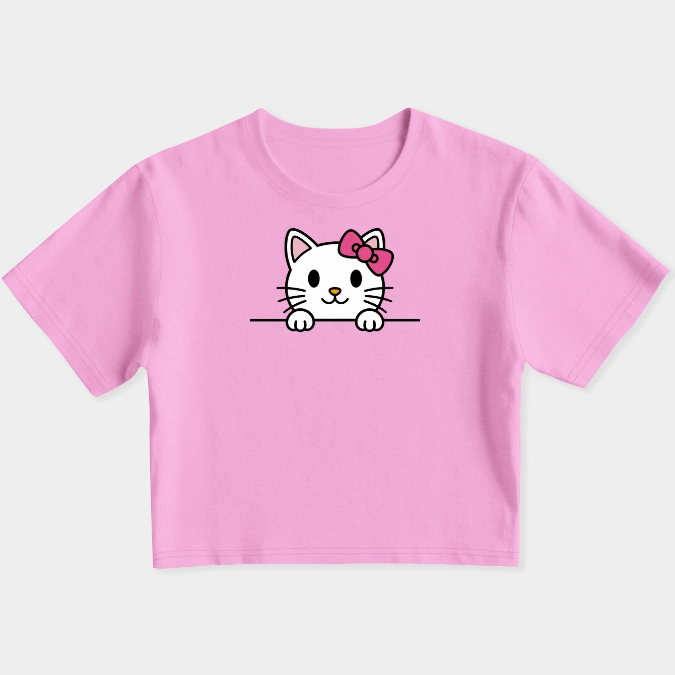 Hello Kitty Sugar Rush Hello Women's Slim Fit Baby Tee