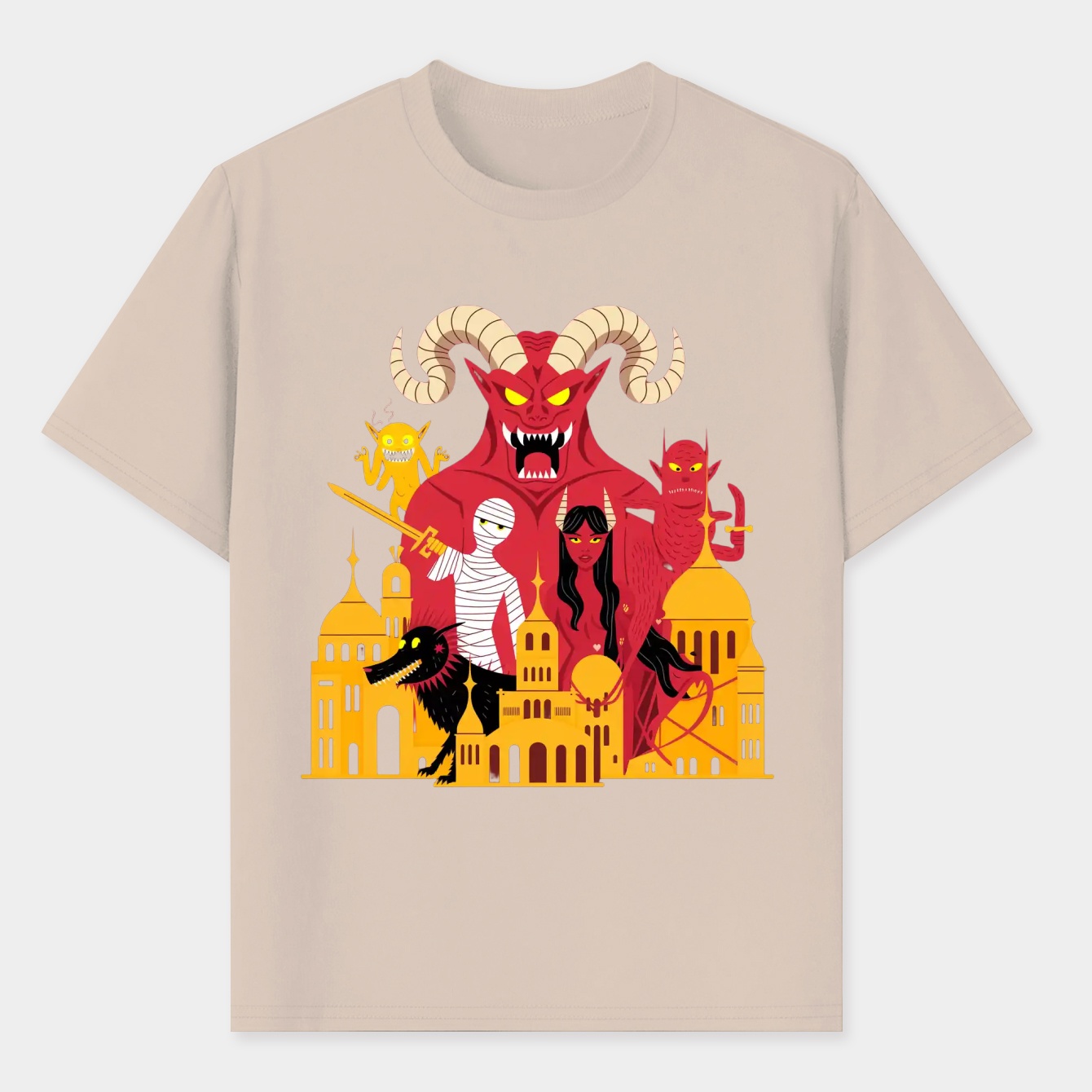 HoMM III Inferno Faction Tribute Men's T-Shirt