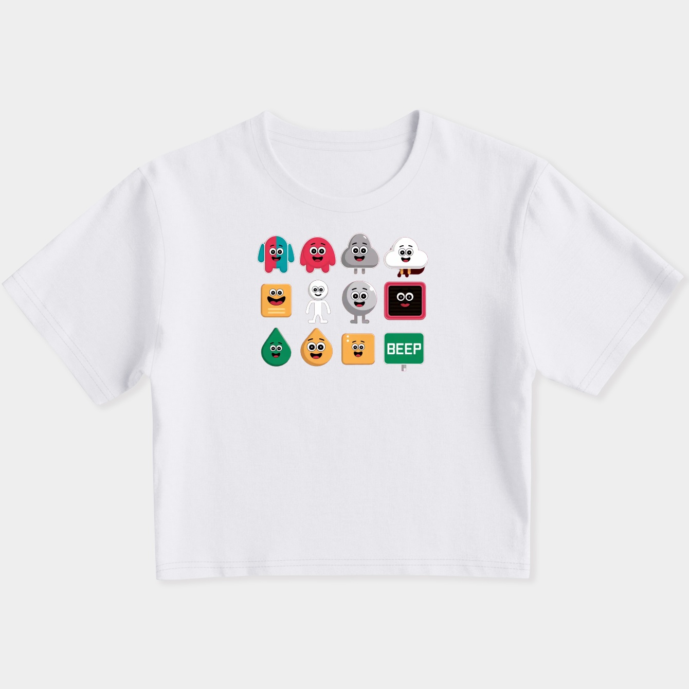 BFB BEEP Pack Women's Slim Fit Baby Tee