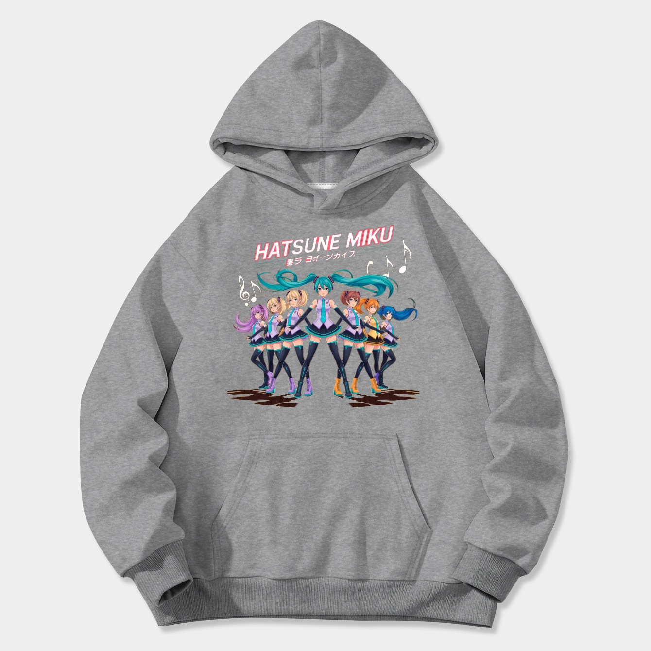 Hatsune Miku Virtual Singer Tour Dark Wash Women's Plus Size Hoodie