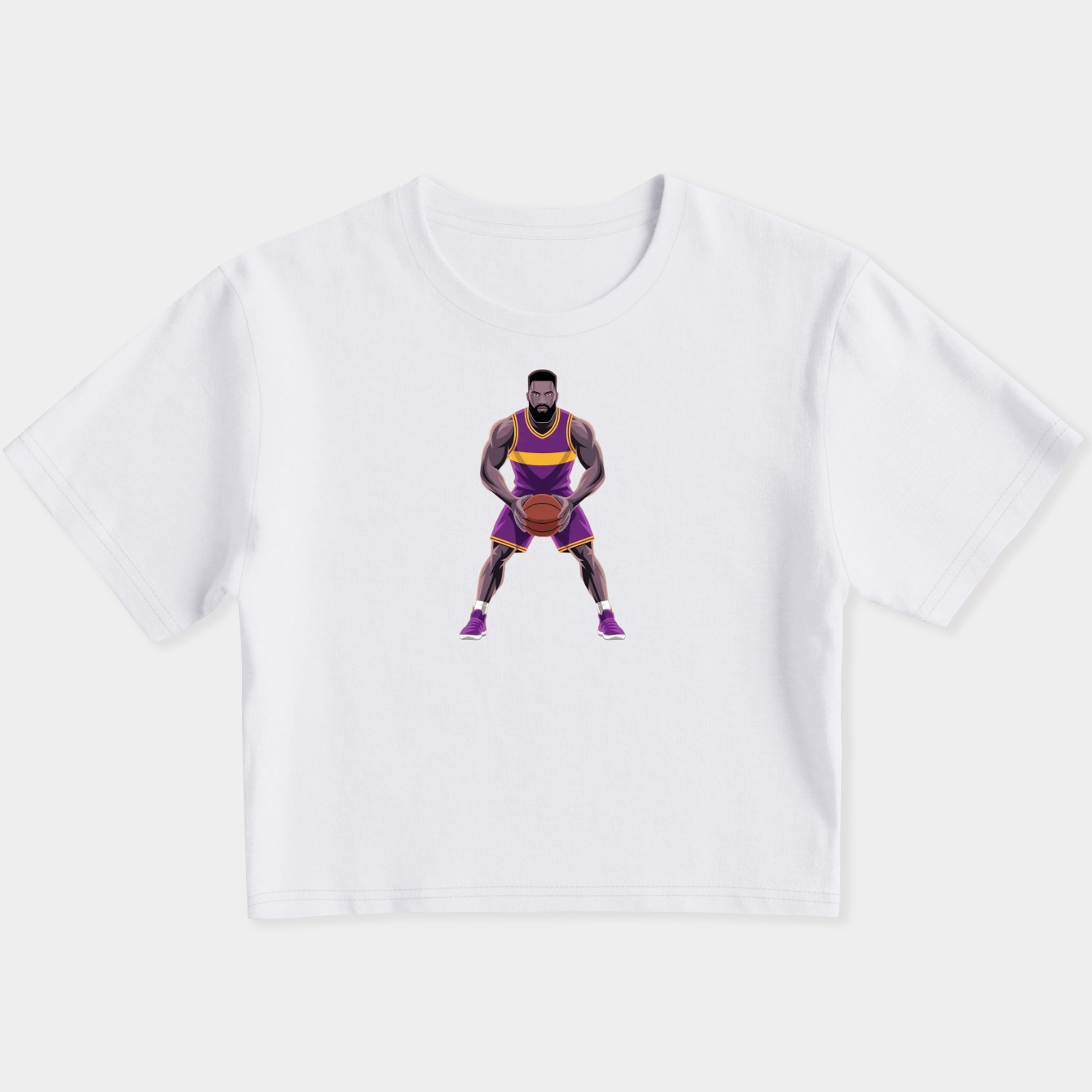 LeBron James - T H I C C Women's Slim Fit Baby Tee