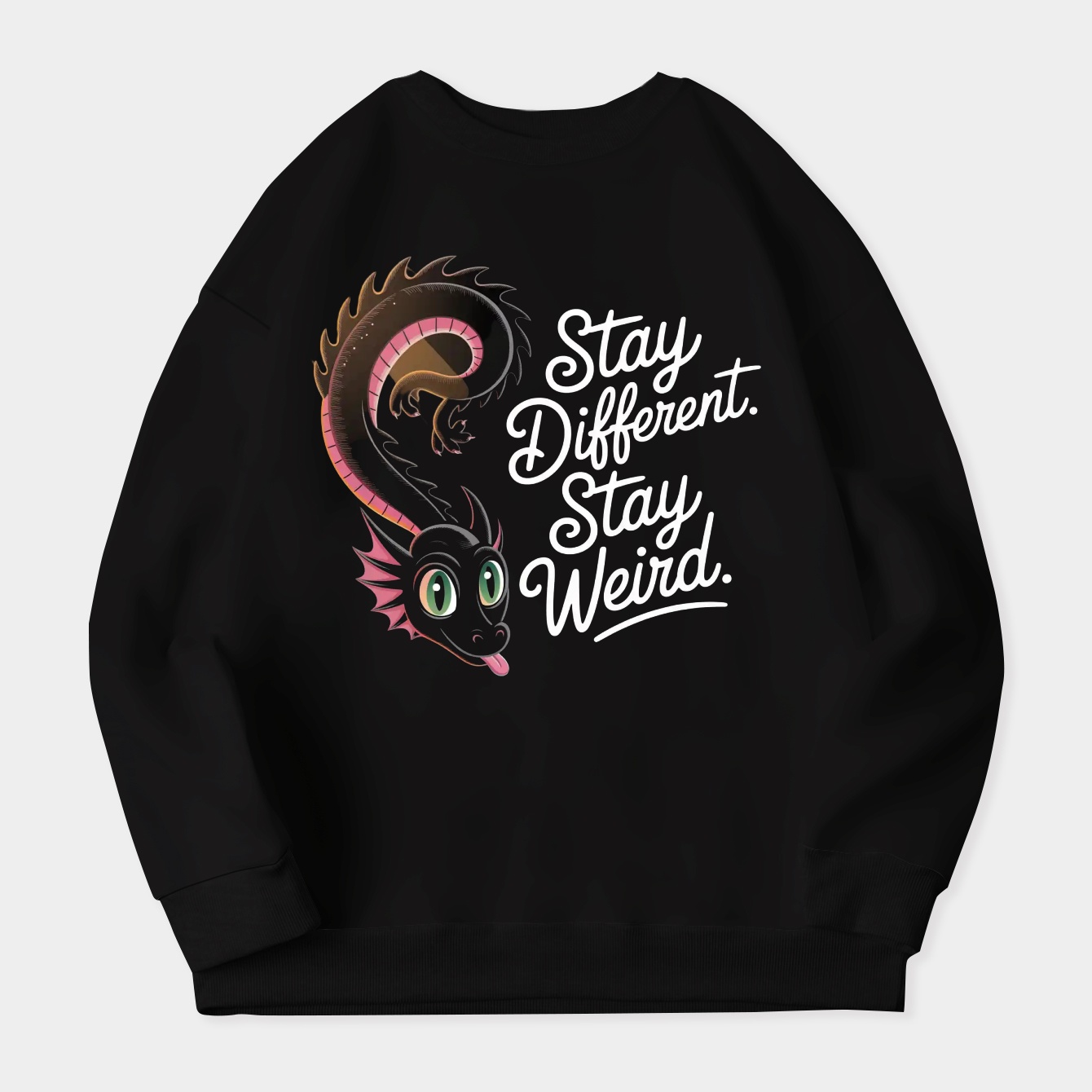 Toothless Upside Down Women's Crewneck Sweatshirt