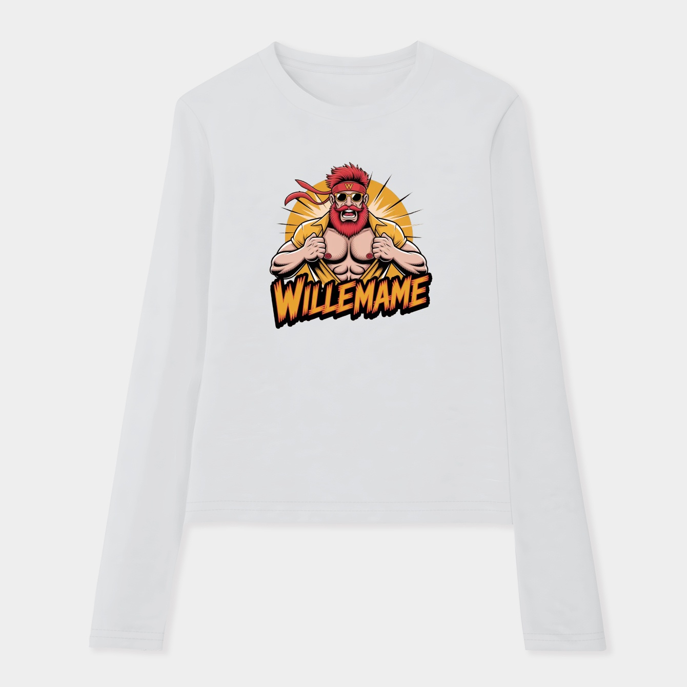 Williemania Women's Soft Long Sleeve T-Shirt