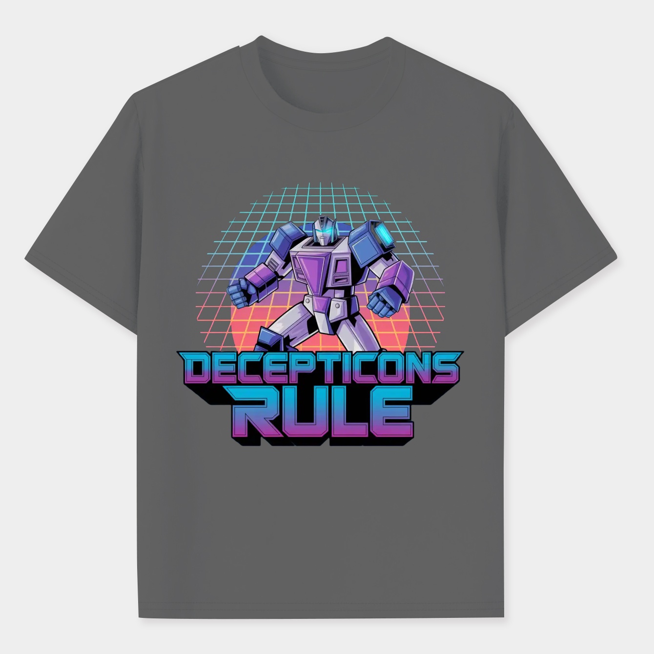 Transformers Decepticons Rule Grid Women's Premium Soft T-Shirt
