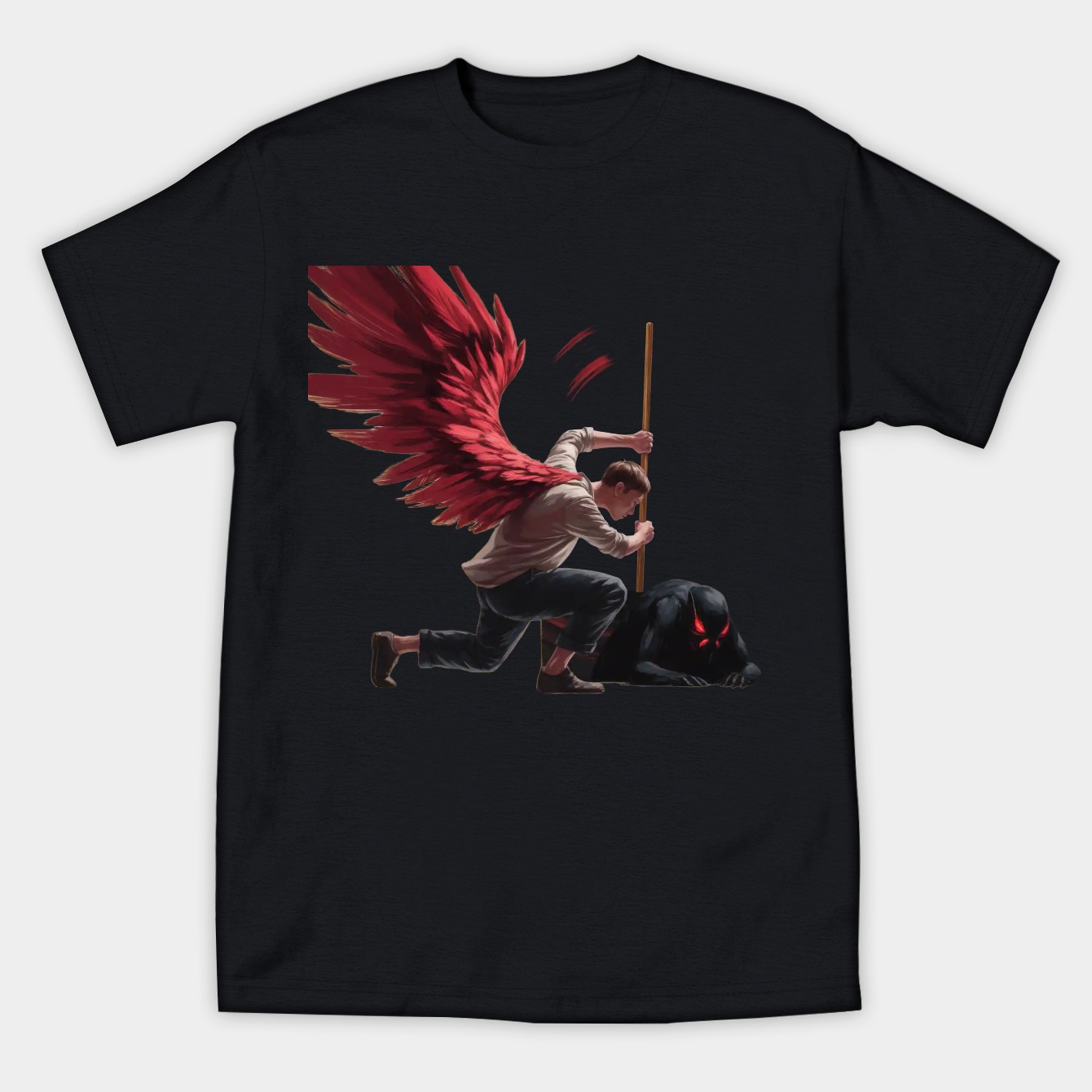 Savior of The World | LawLight Cosplay Print Women's Athletic Performance T-Shirt