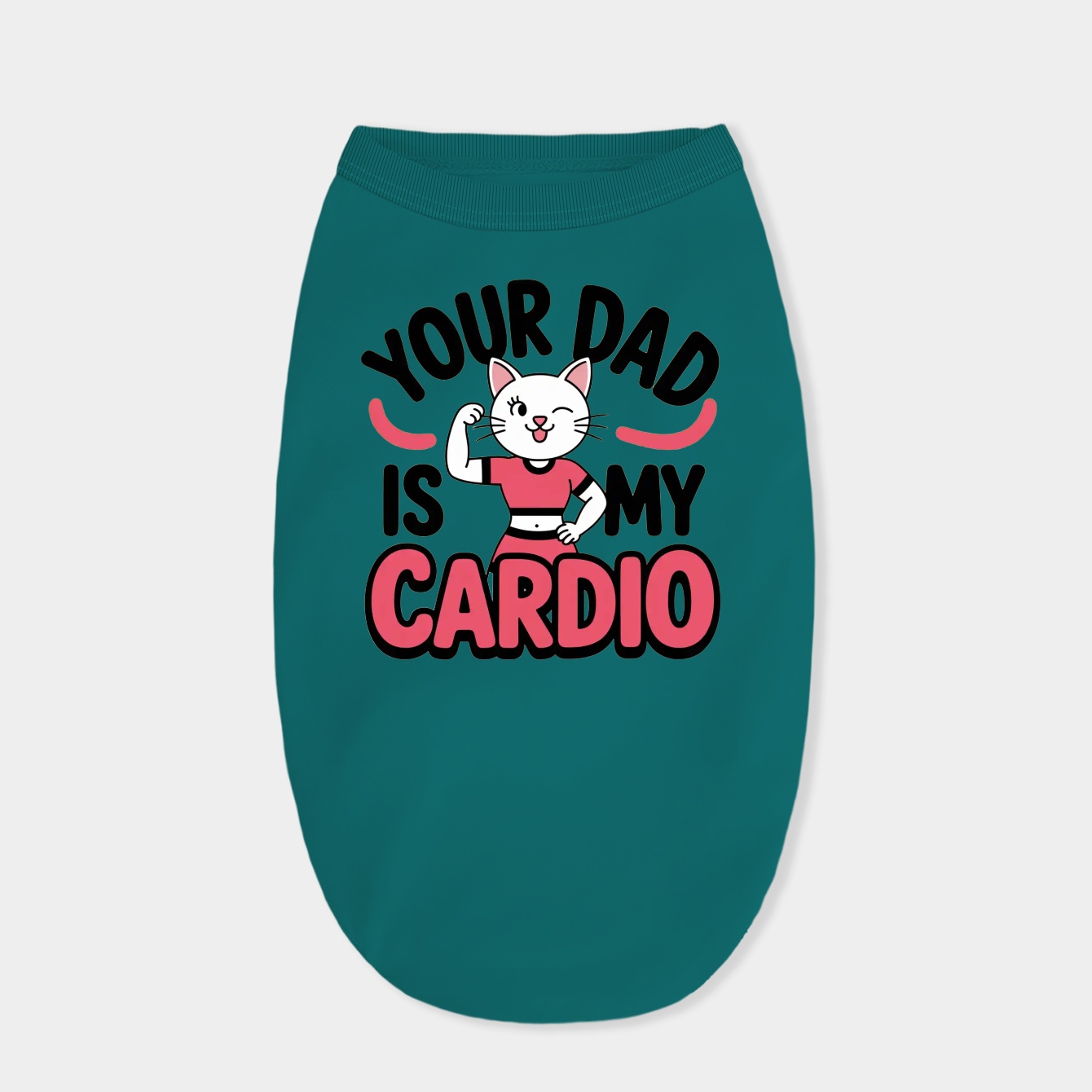 Your Dad Is My Cardio Funny Gym Quote - Fitness, Workout, Motivation, Exercise