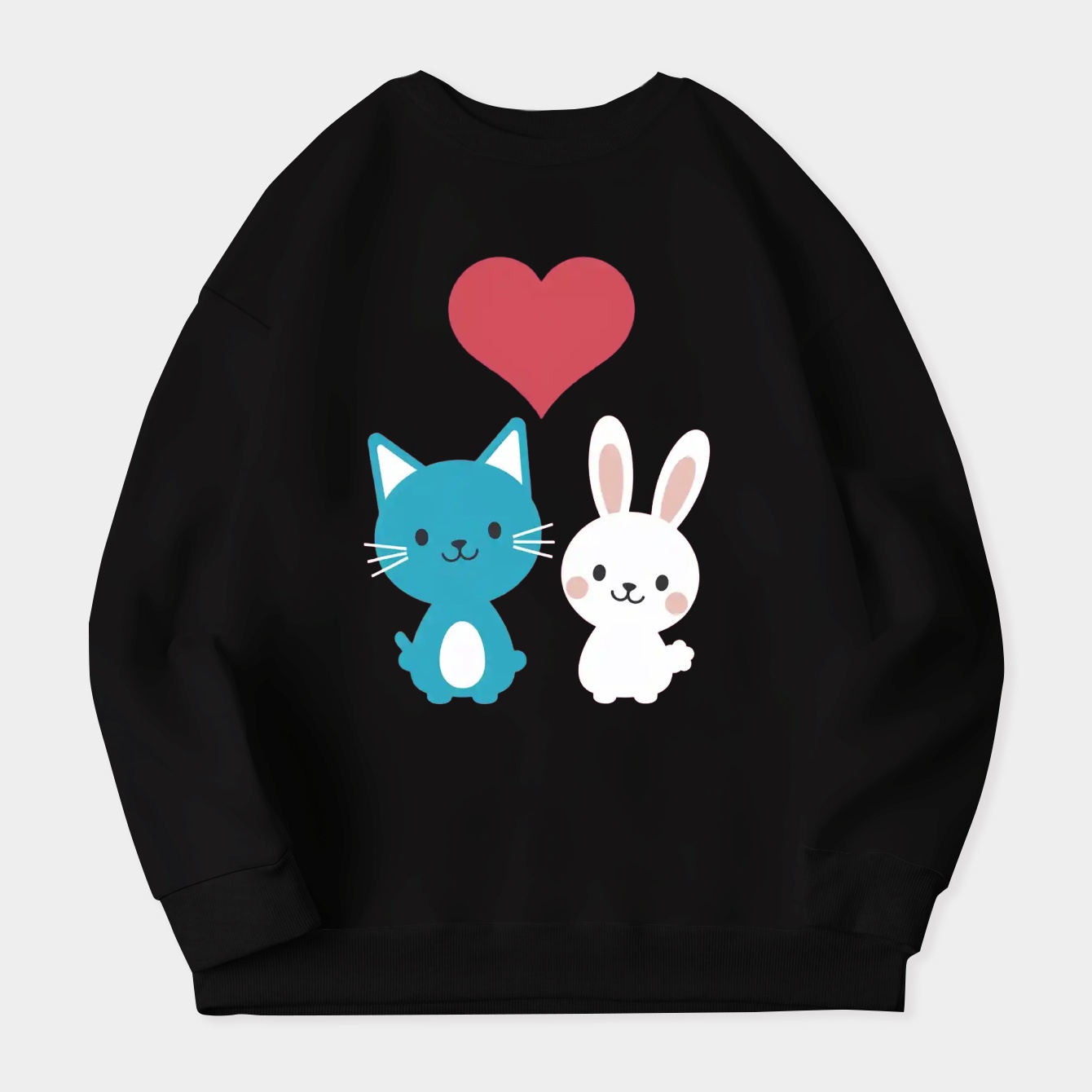 Love cat, Comic Cat, Bugcat Capoo Women's Plus Size Sweatshirt