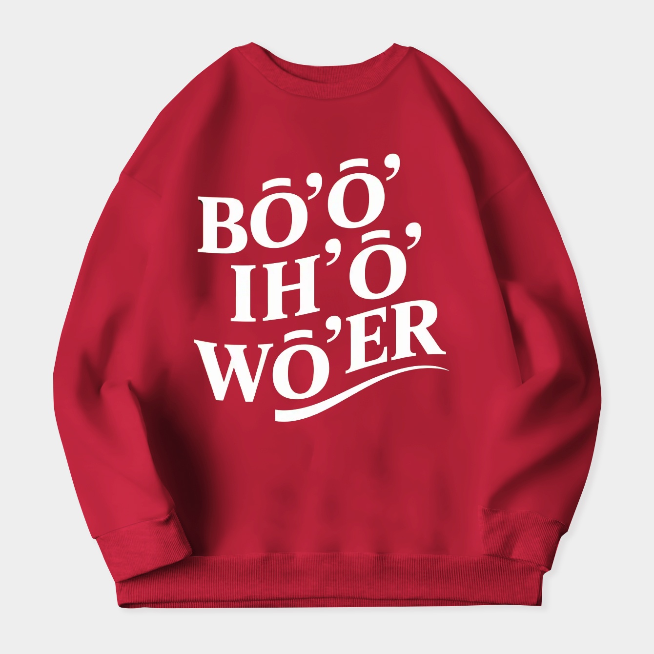 Funny British Slang - Bo’oh’o’wo’er - Bottle of Water