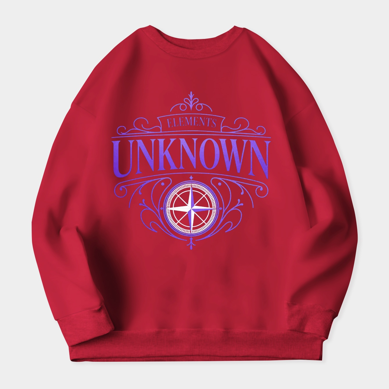 Elements Purple Unknown Crest Women's Plus Size Sweatshirt