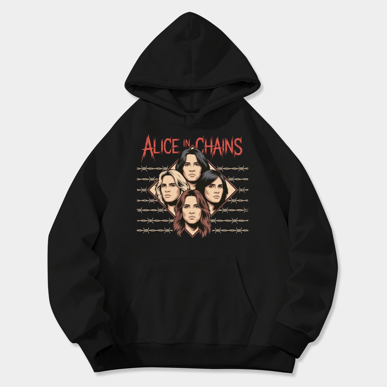 Alice in Chains Women's Plus Size Hoodie