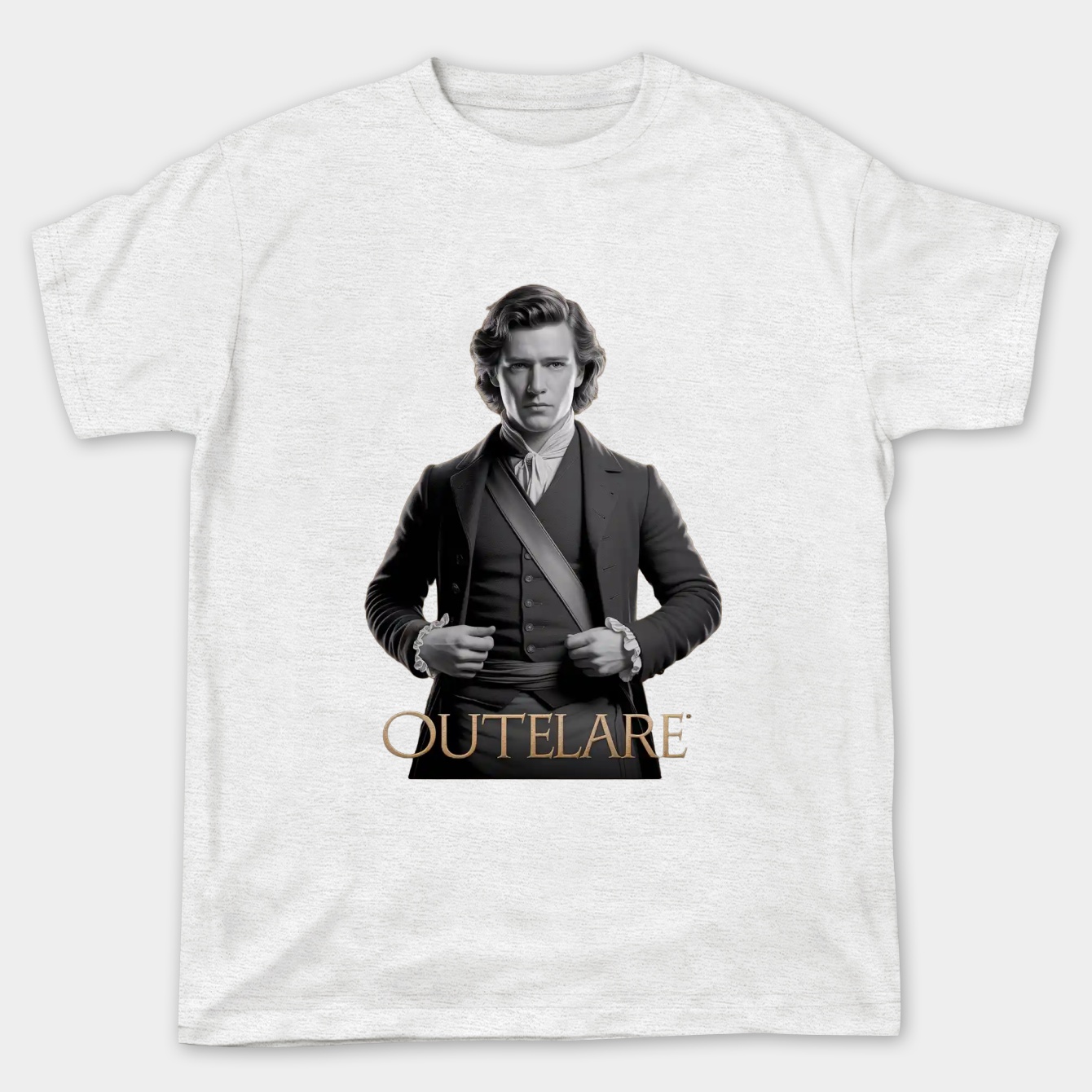 Outlander Jamie Staring Women's Plus Size T-shirt