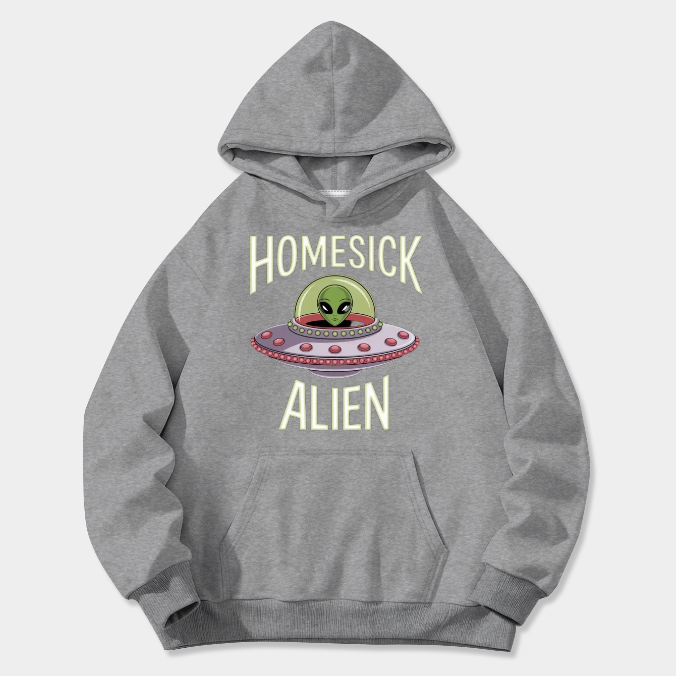 Homesick Alien Women's Plus Size Hoodie
