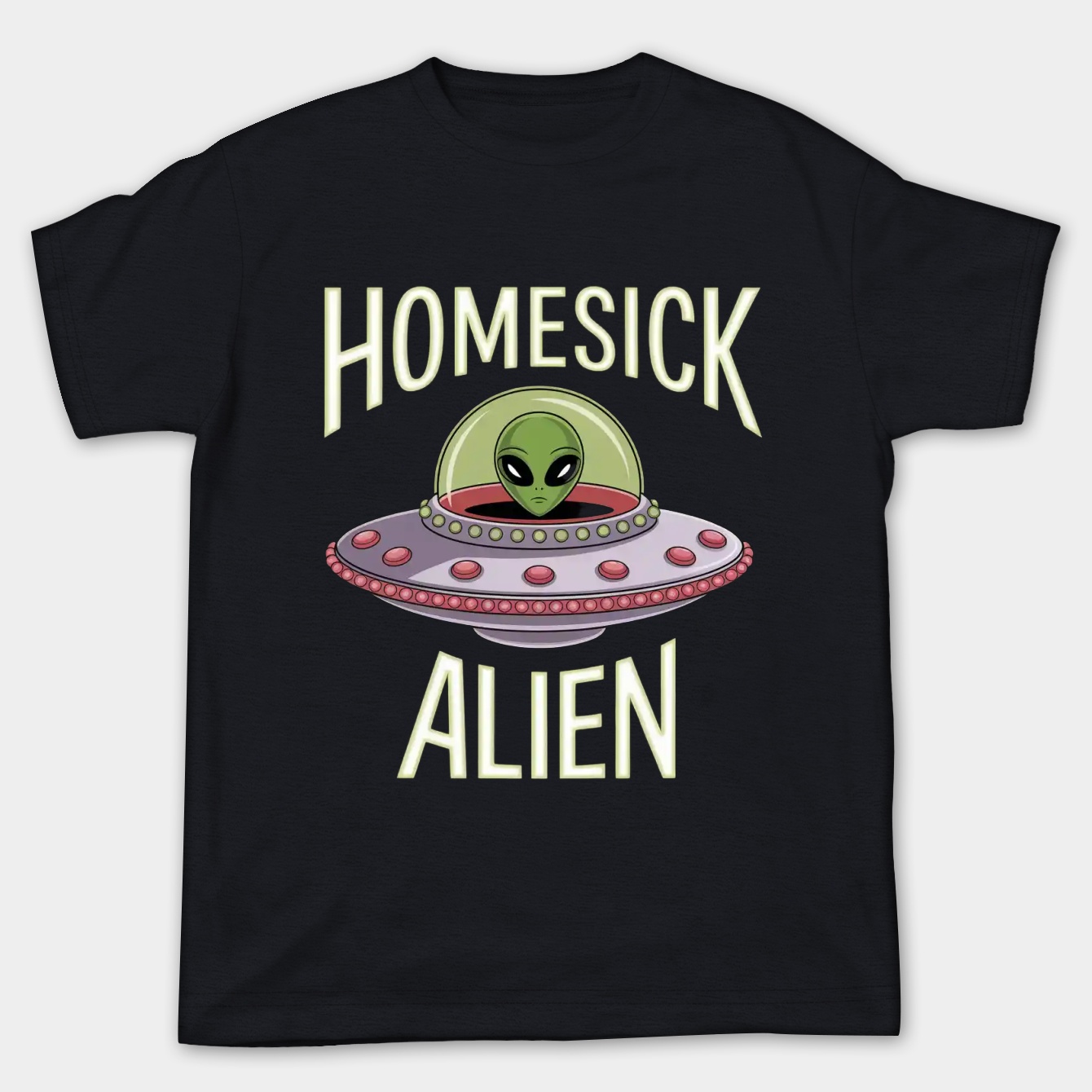 Homesick Alien Women's Plus Size T-shirt